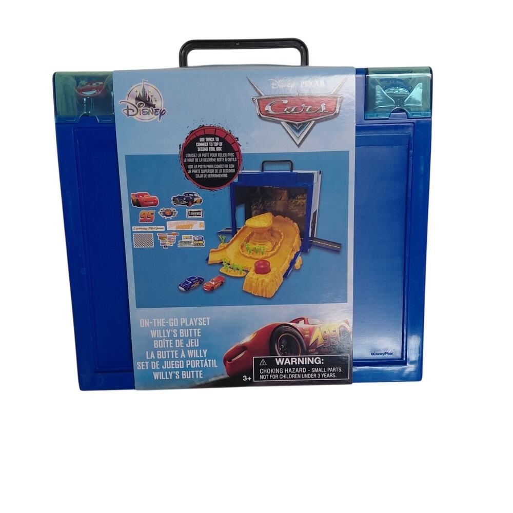 Disney Pixar Cars On-The-Go Willy's Butte Play Set NIB